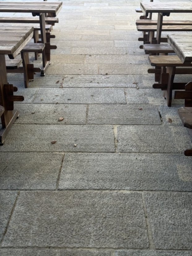 Dlažba Antik s hrubým povrchem - Rozměry: Různé délky x 50 x 8 cm