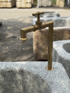 Mosazné a nerezové vodní kohoutky