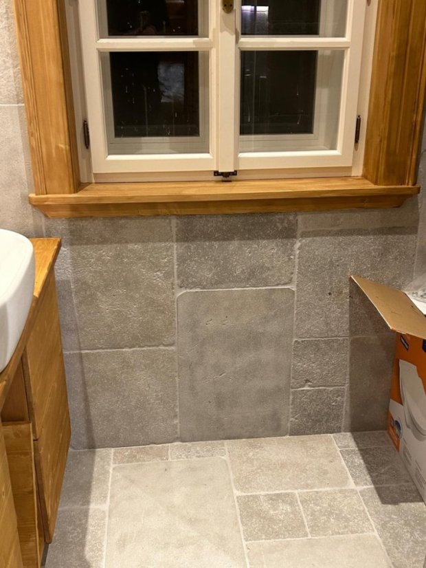 Vápencová dlažba - Marbella